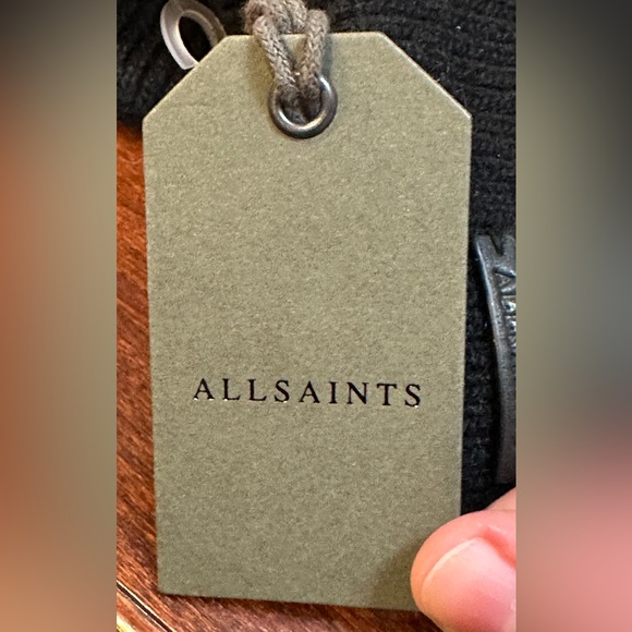 ALLSAINTS! Knit Cuff Gloves/Sheep leather/Size-S - Picture 8 of 9